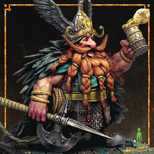 Captain Greathelm 75 mm [Traders of Kobberland Series] Big Child Creatives