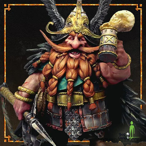 Captain Greathelm 75 mm [Traders of Kobberland Series] Big Child Creatives