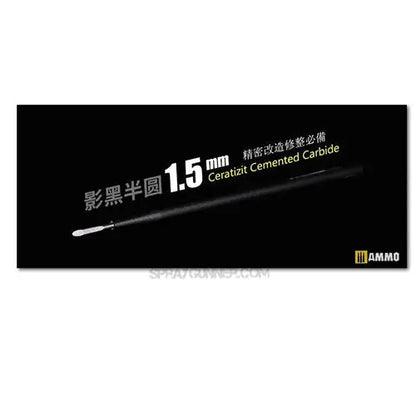Cemented Carbide Carving Knife 1.5mm (Semicircle)