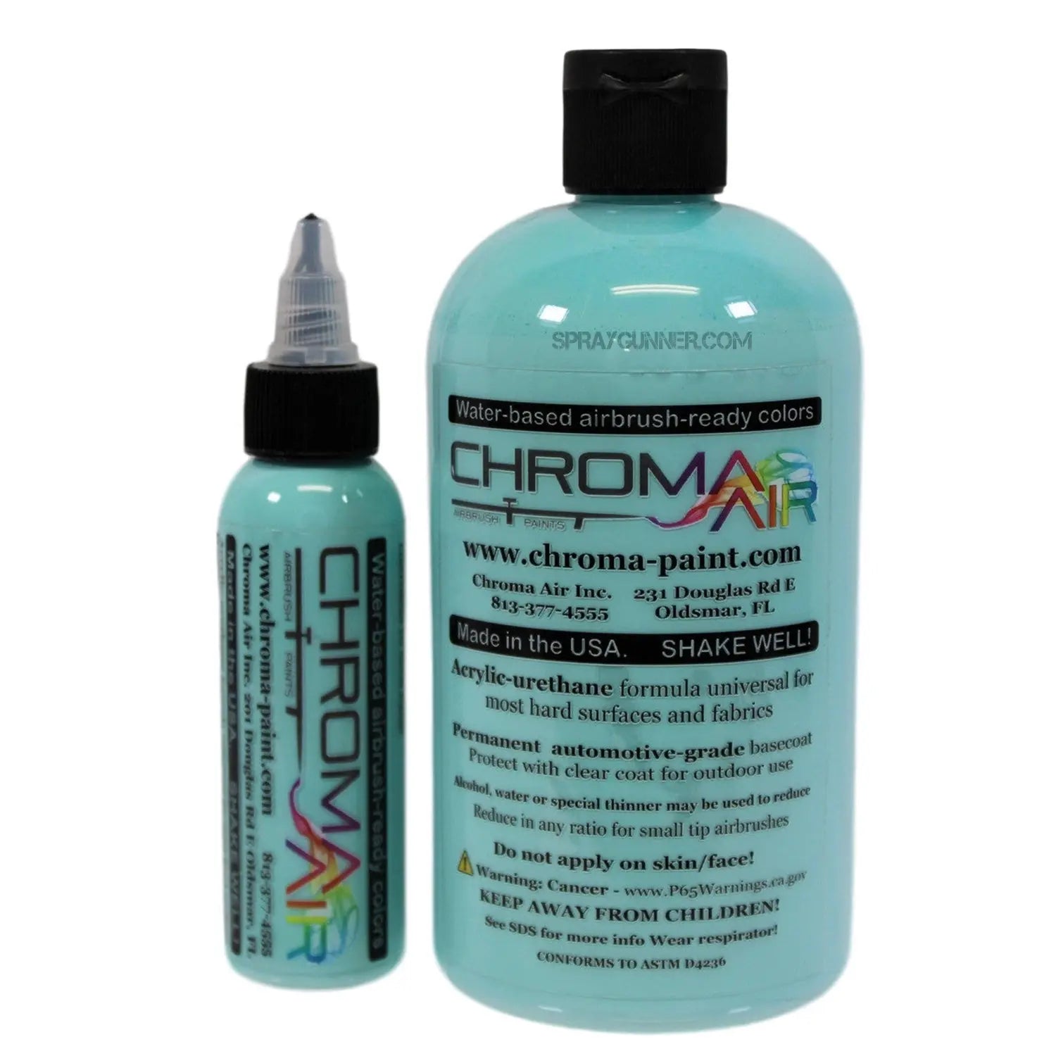 ChromaAir Paints: Almost Blue Turquoise ChromaAir Paints