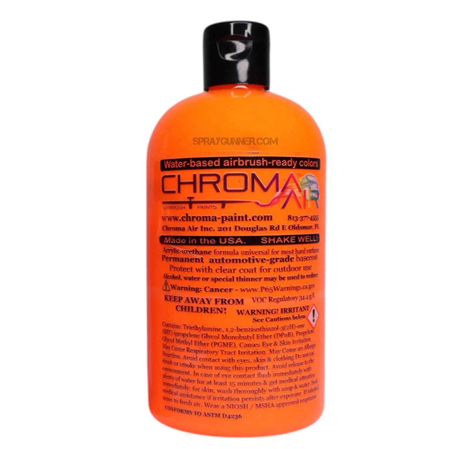 ChromaAir Paints: Fluorescent Orange ChromaAir Paints