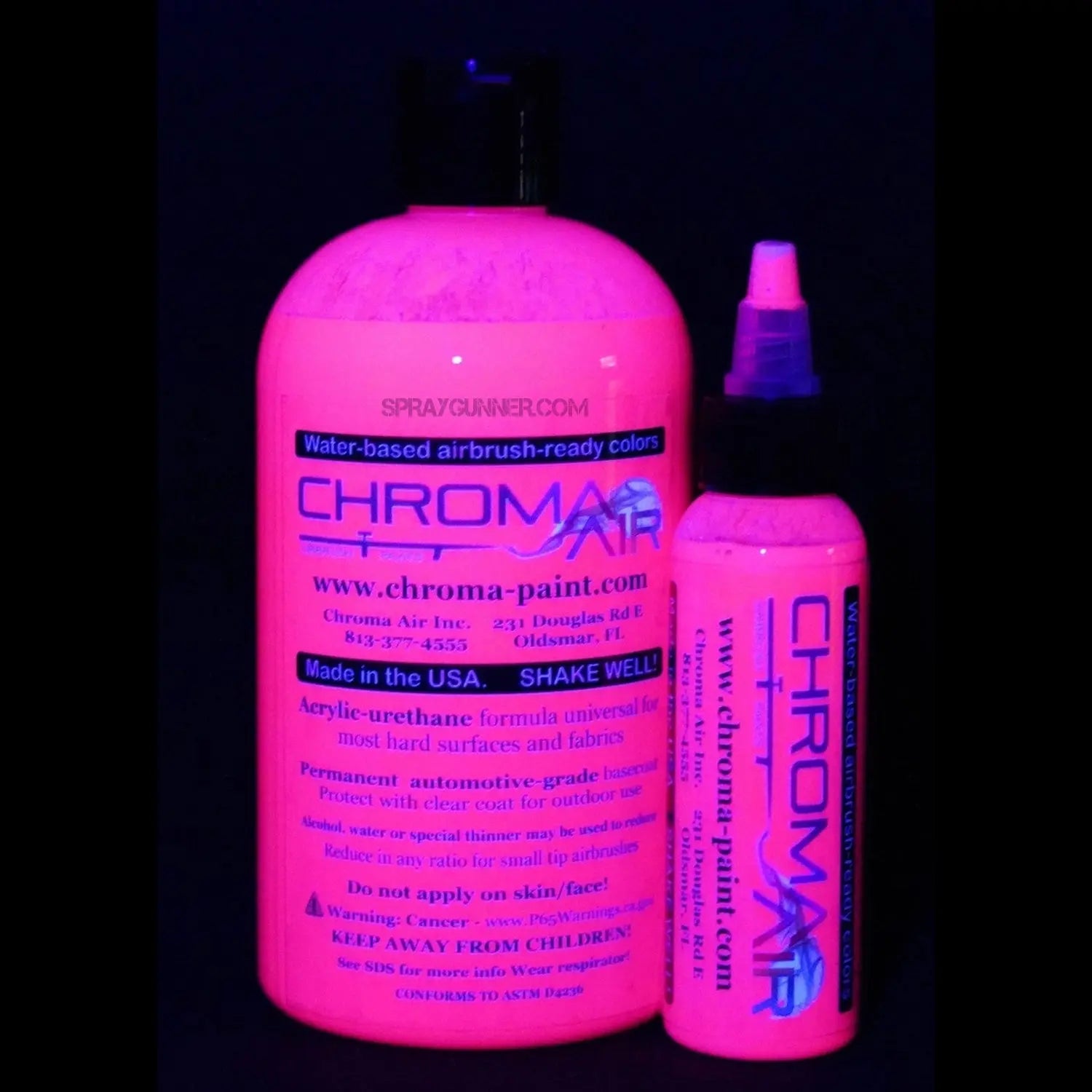 ChromaAir Paints: Fluorescent Pink ChromaAir Paints