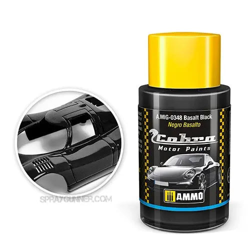 Cobra Motor Paints by AMMO: Basalt Black