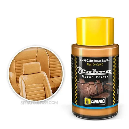 Cobra Motor Paints by AMMO: Brown Leather AMMO by Mig Jimenez