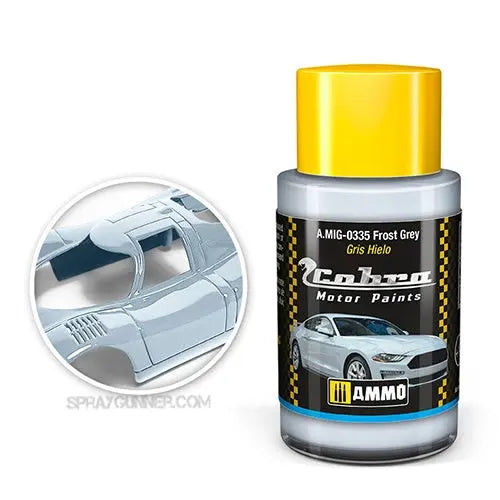 Cobra Motor Paints by AMMO: Frost Grey AMMO by Mig Jimenez