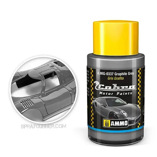 Cobra Motor Paints by AMMO: Graphite Grey AMMO by Mig Jimenez