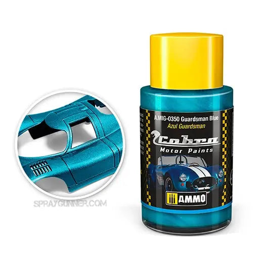 Cobra Motor Paints by AMMO: Guardsman Blue AMMO by Mig Jimenez