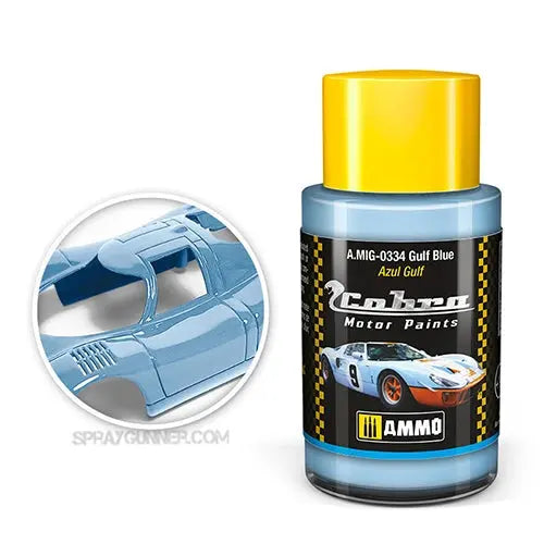 Cobra Motor Paints by AMMO: Gulf Blue AMMO by Mig Jimenez