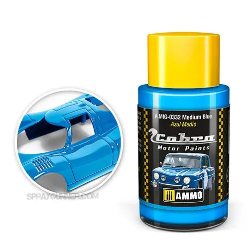 Cobra Motor Paints by AMMO: Medium Blue
