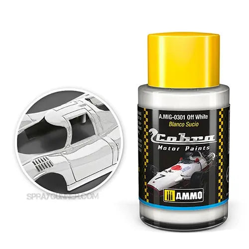 Cobra Motor Paints by AMMO: Off White