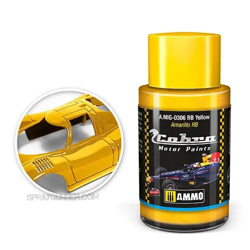 Cobra Motor Paints by AMMO: RB Yellow AMMO by Mig Jimenez