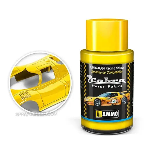 Cobra Motor Paints by AMMO: Racing Yellow AMMO by Mig Jimenez