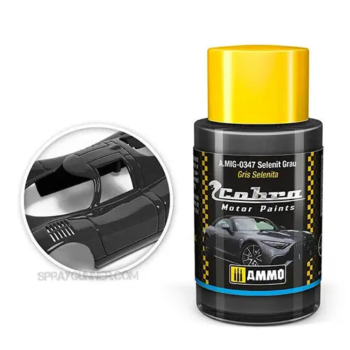 Cobra Motor Paints by AMMO: Selenit Grau