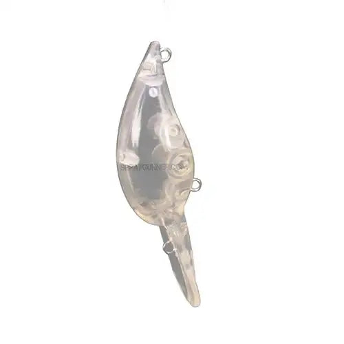 Crank Bait Clear Unpainted Plastic Fishing Lure (Deep Diving)