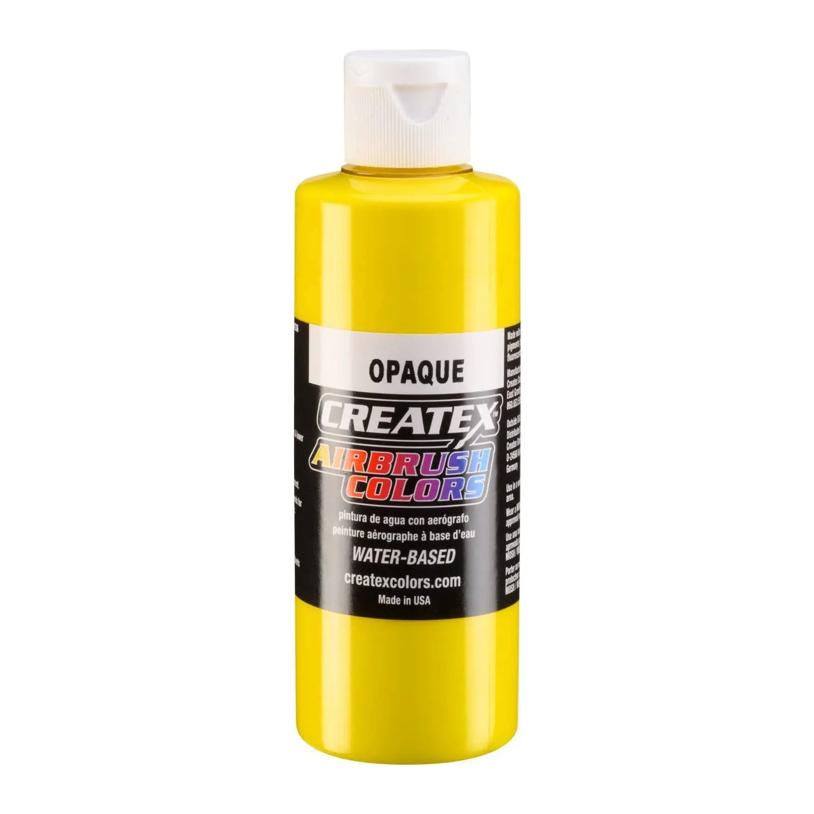 Createx Airbrush Colors Opaque Yellow 5204 Createx