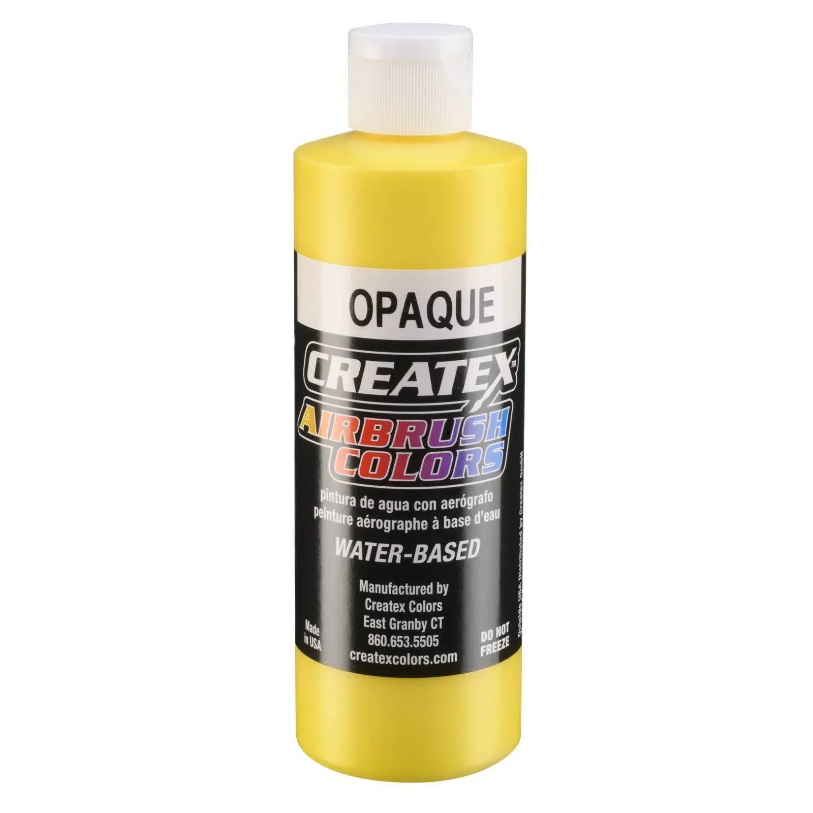 Createx Airbrush Colors Opaque Yellow 5204 Createx