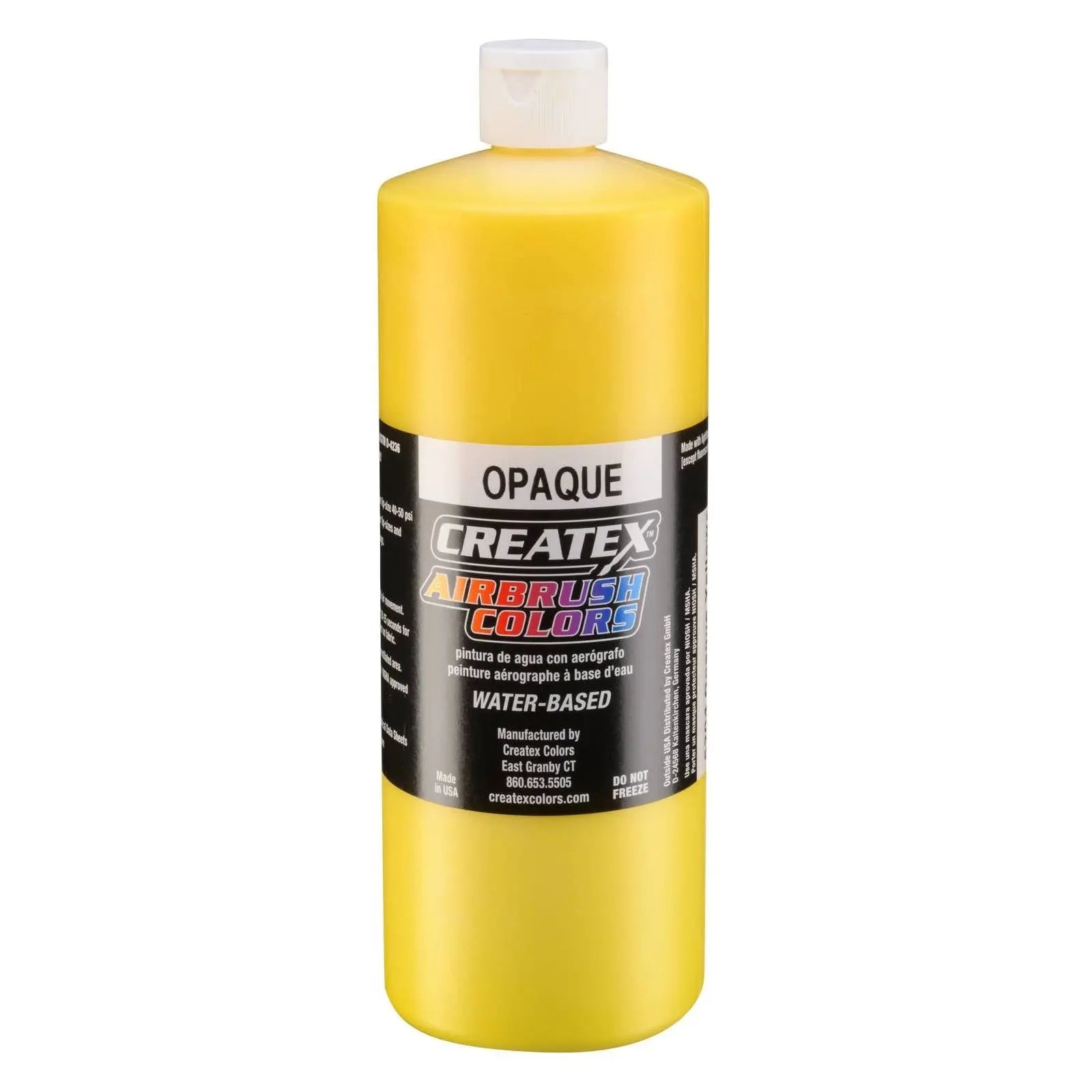 Createx Airbrush Colors Opaque Yellow 5204 Createx