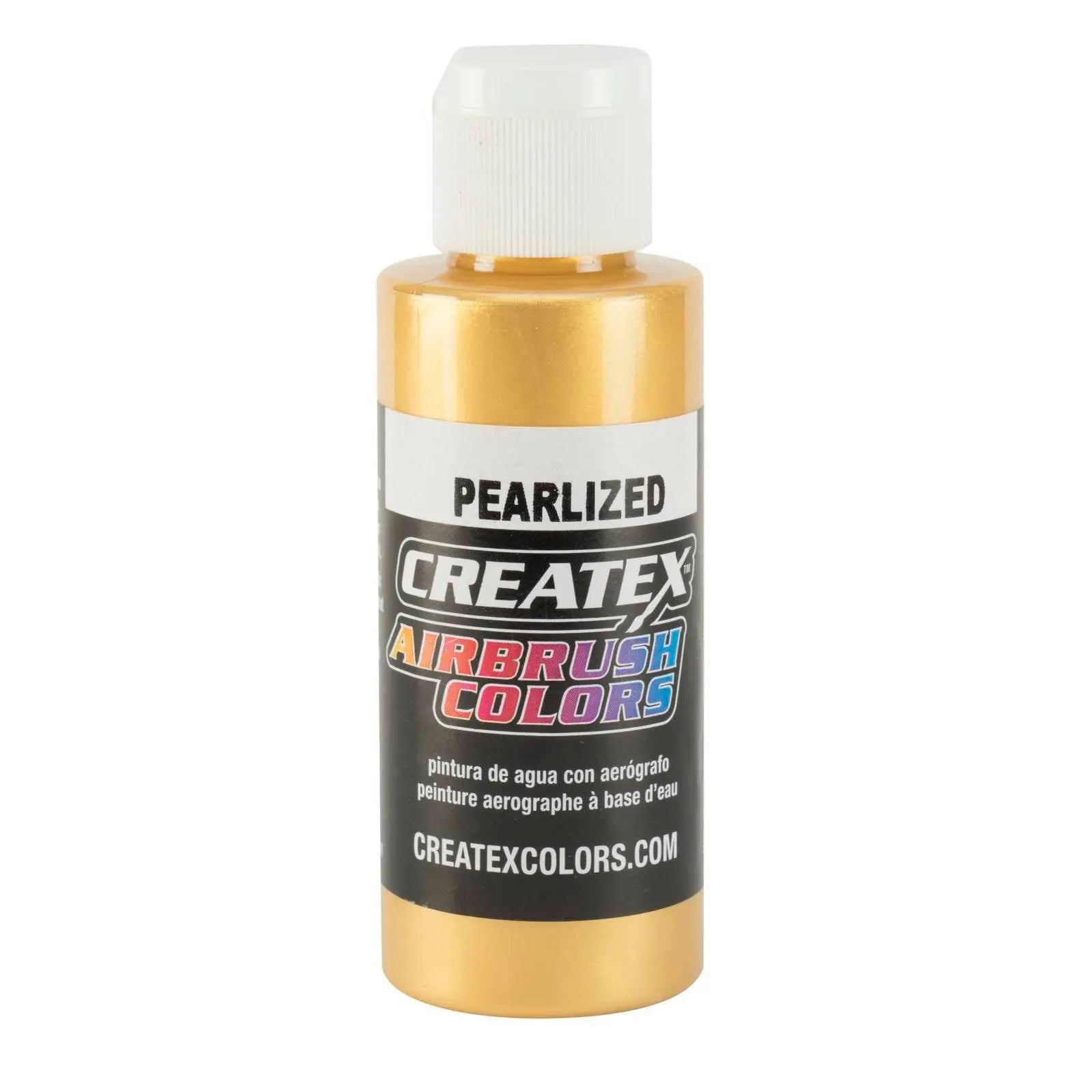 Createx Airbrush Colors Pearl Satin Gold 5307 Createx