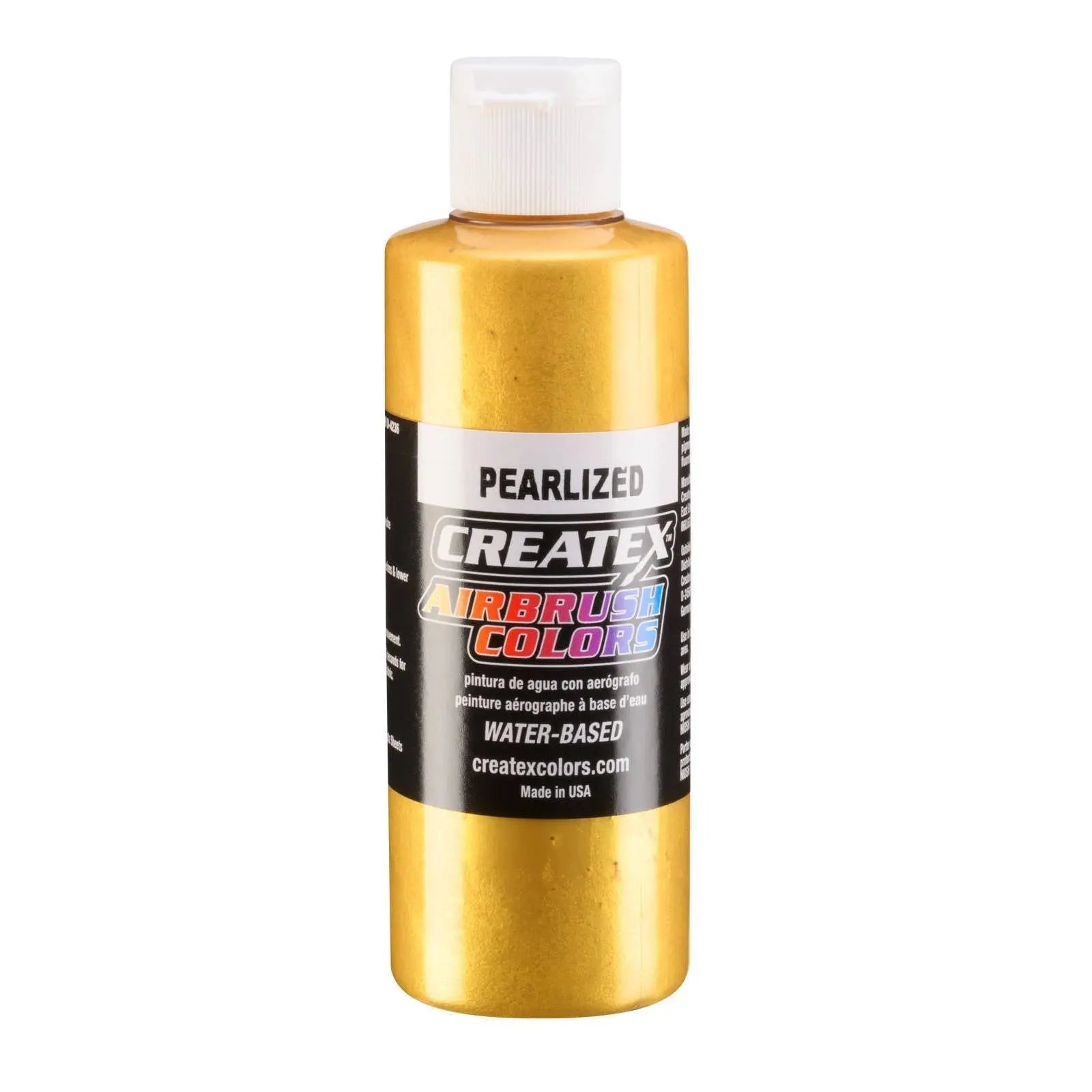 Createx Airbrush Colors Pearl Satin Gold 5307 Createx