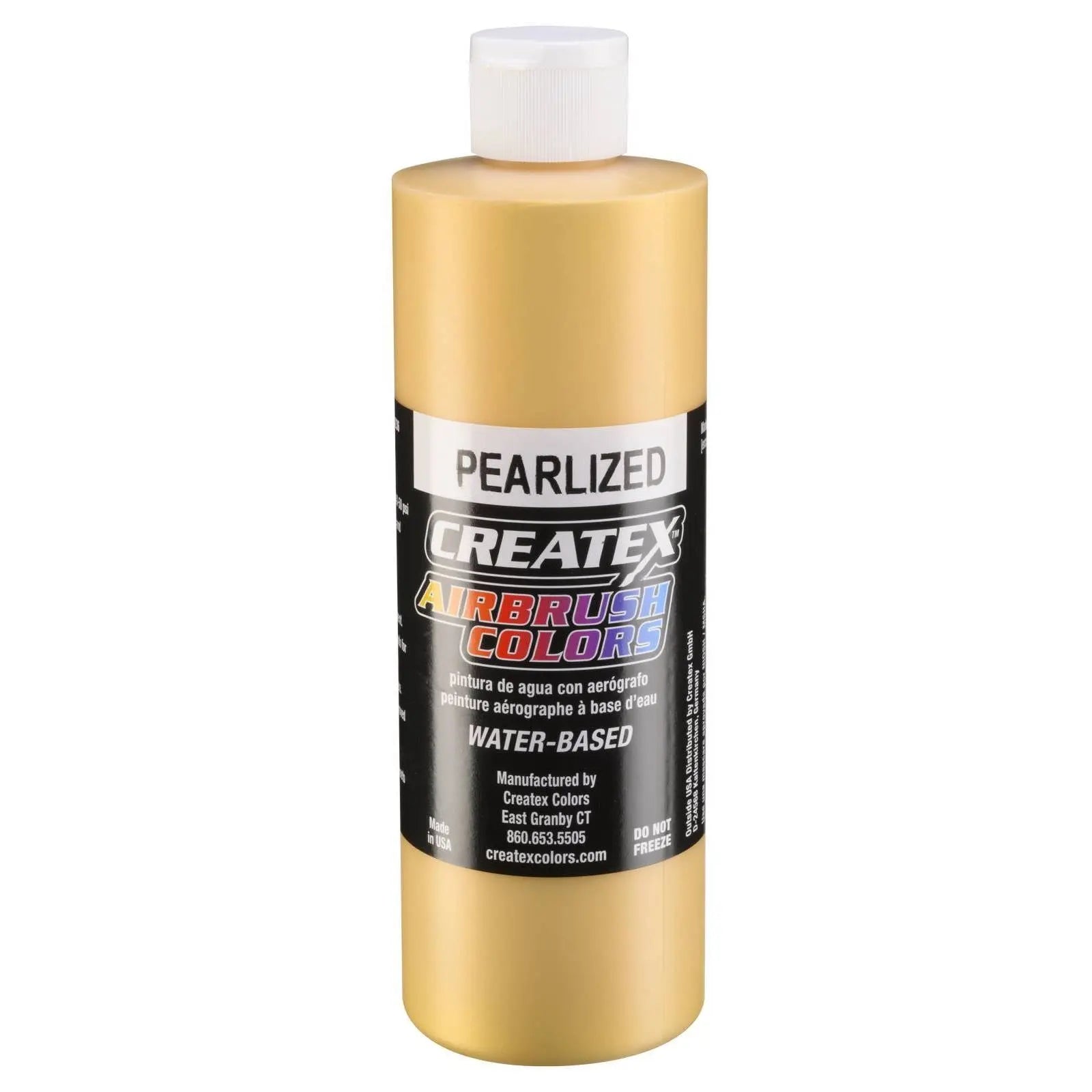 Createx Airbrush Colors Pearl Satin Gold 5307 Createx