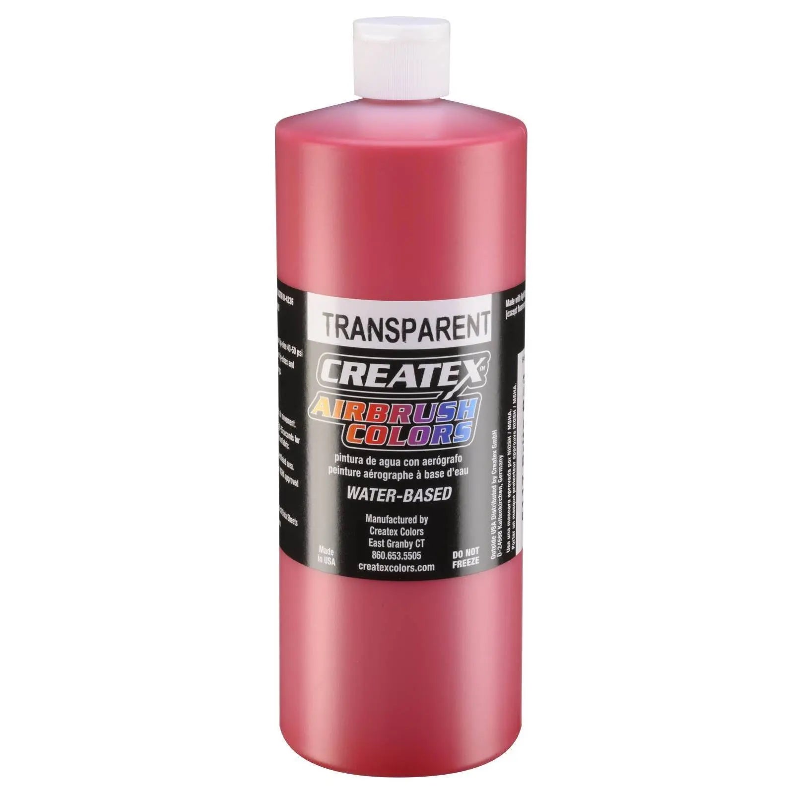 Createx Airbrush Colors Transparent Brite Red 5117 Createx