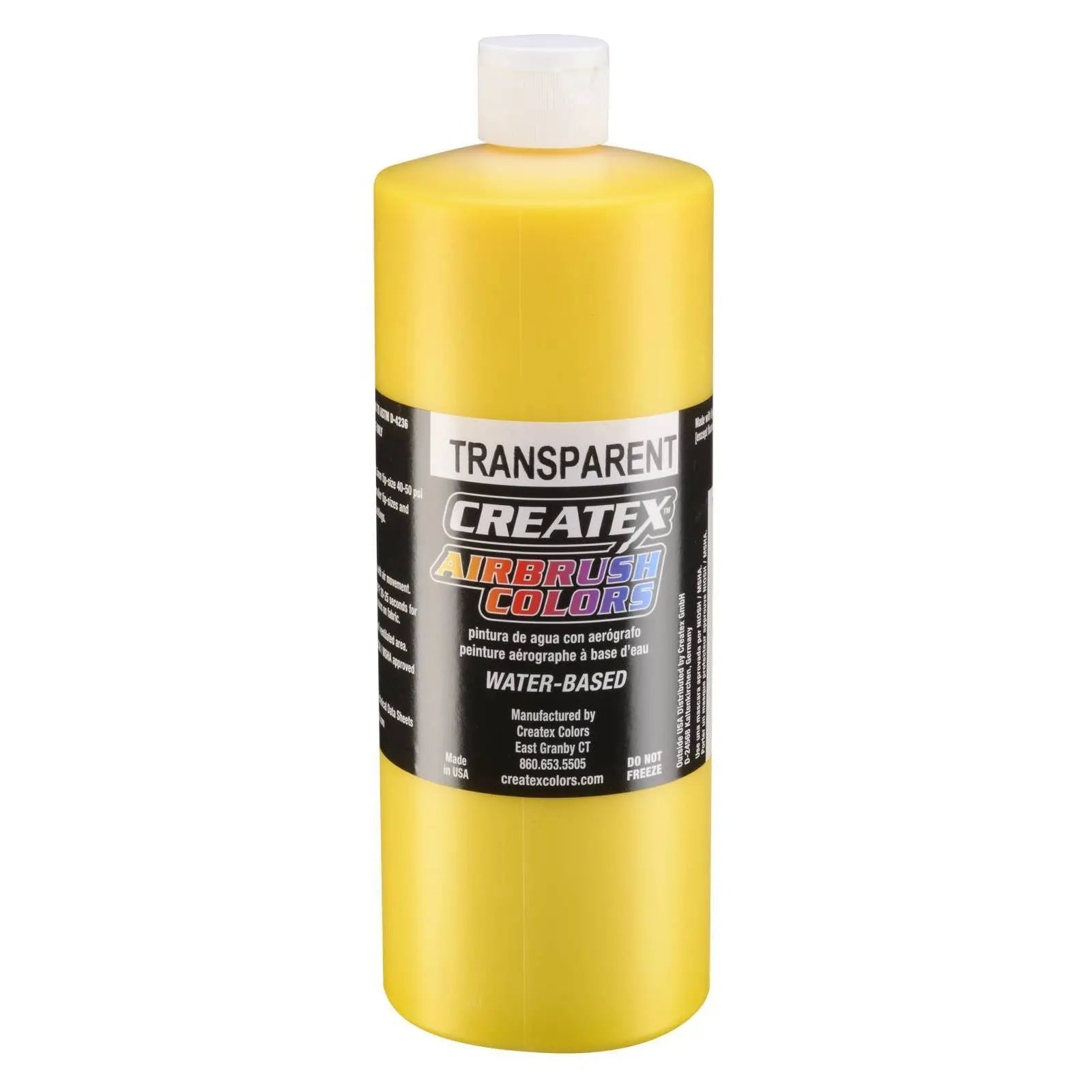 Createx Airbrush Colors Transparent Brite Yellow 5114 Createx