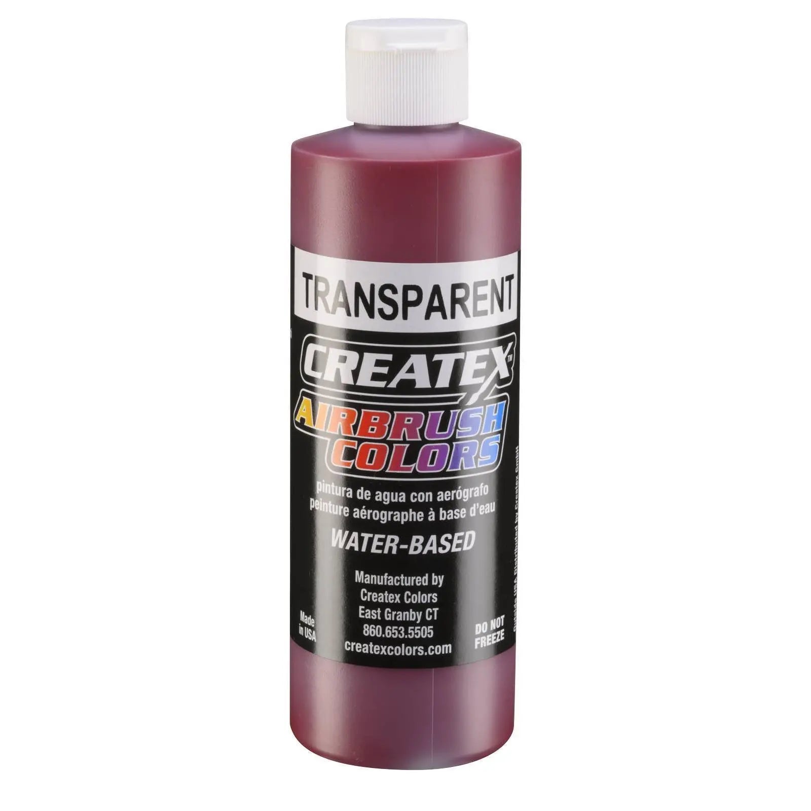 Createx Airbrush Colors Transparent Deep Red 5124 Createx