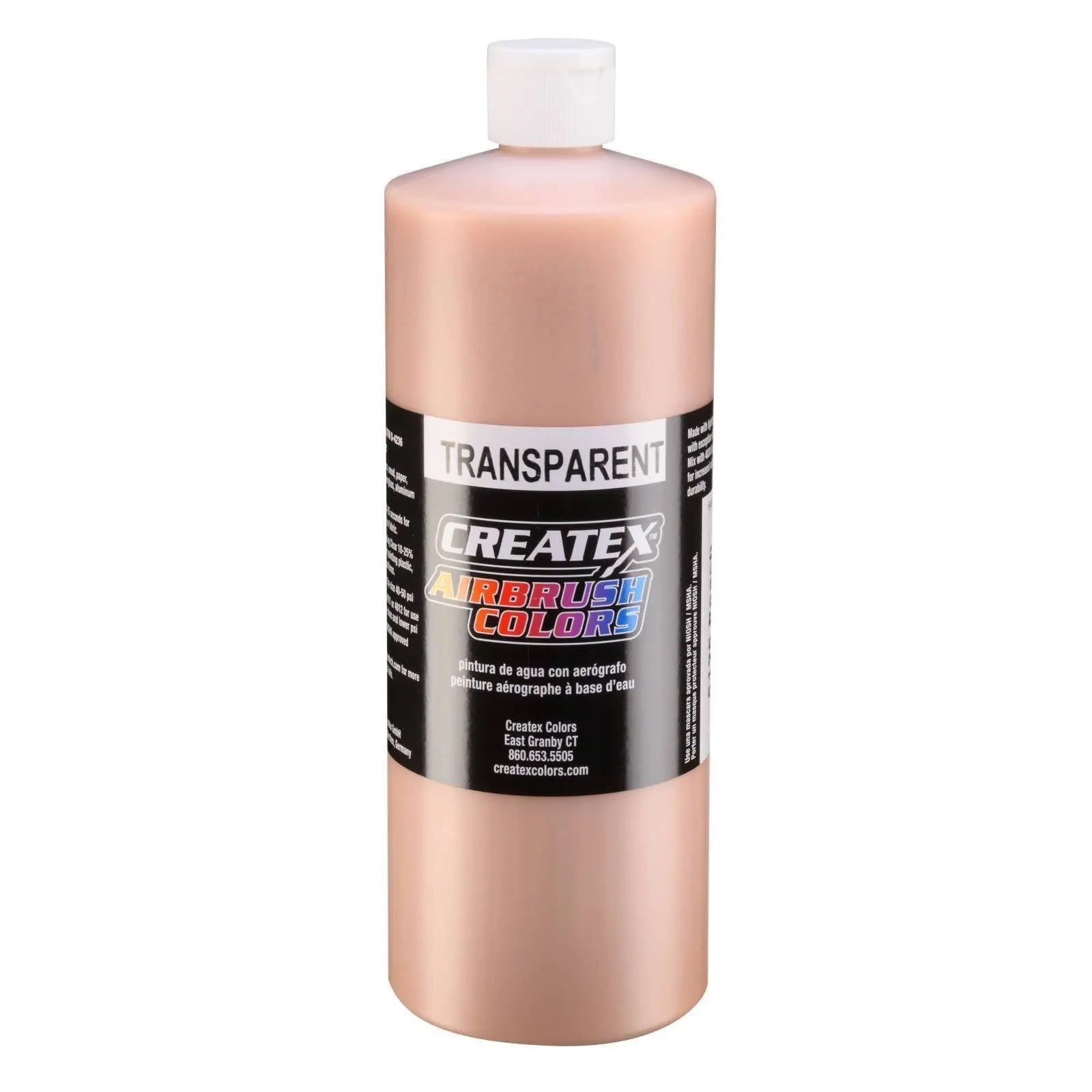 Createx Airbrush Colors Transparent Peach 5125 Createx