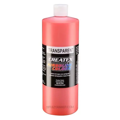 Createx Airbrush Colors Transparent Sunset Red 5118 Createx