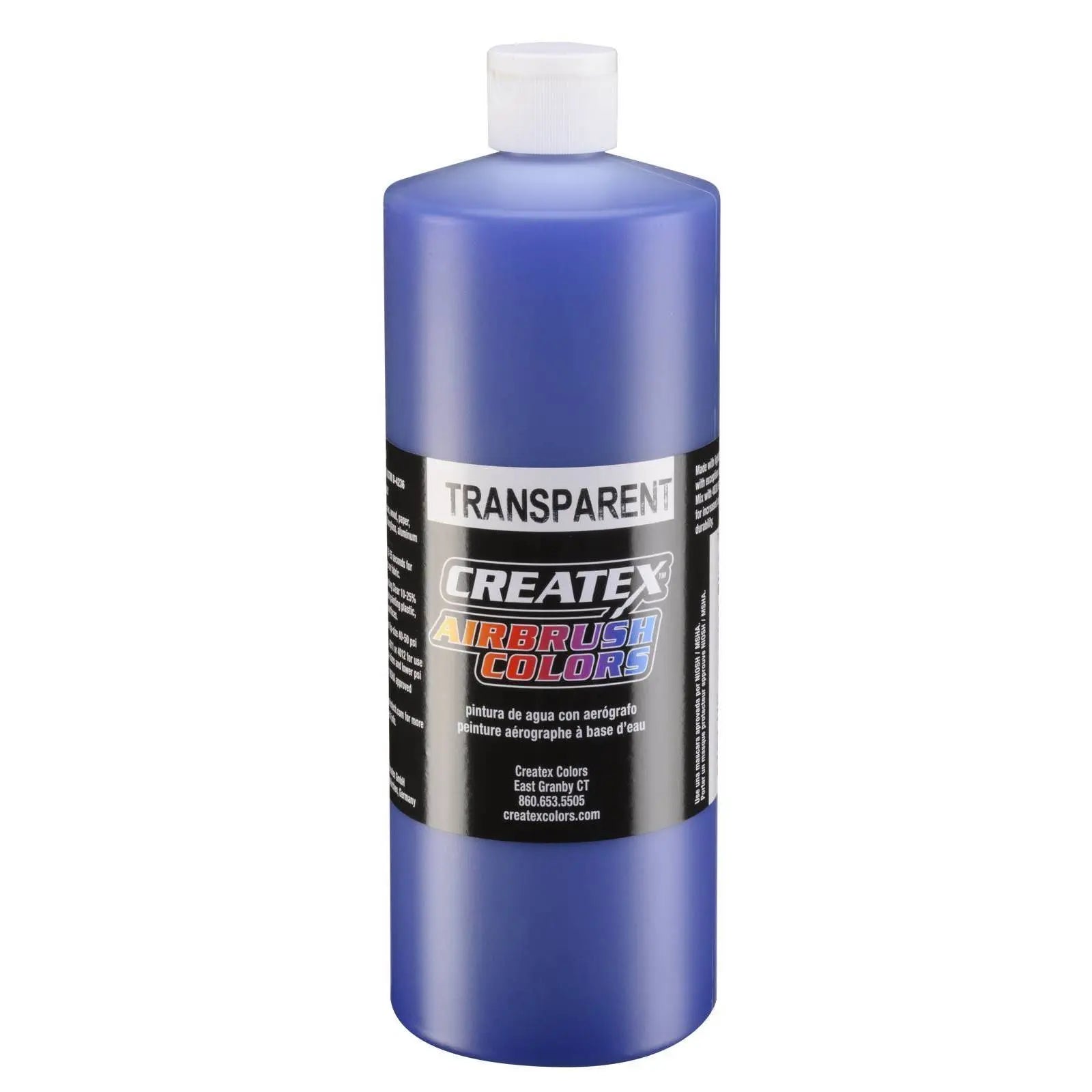 Createx Airbrush Colors Transparent Ultramarine Blue 5107 Createx