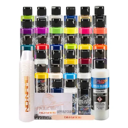 Createx Best of Wicked Colors Paint Set by SprayGunner Createx