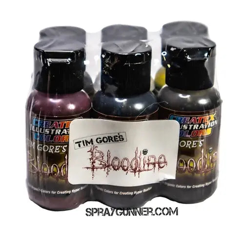Createx Illustration Bloodline Type B+ 2oz Set Createx