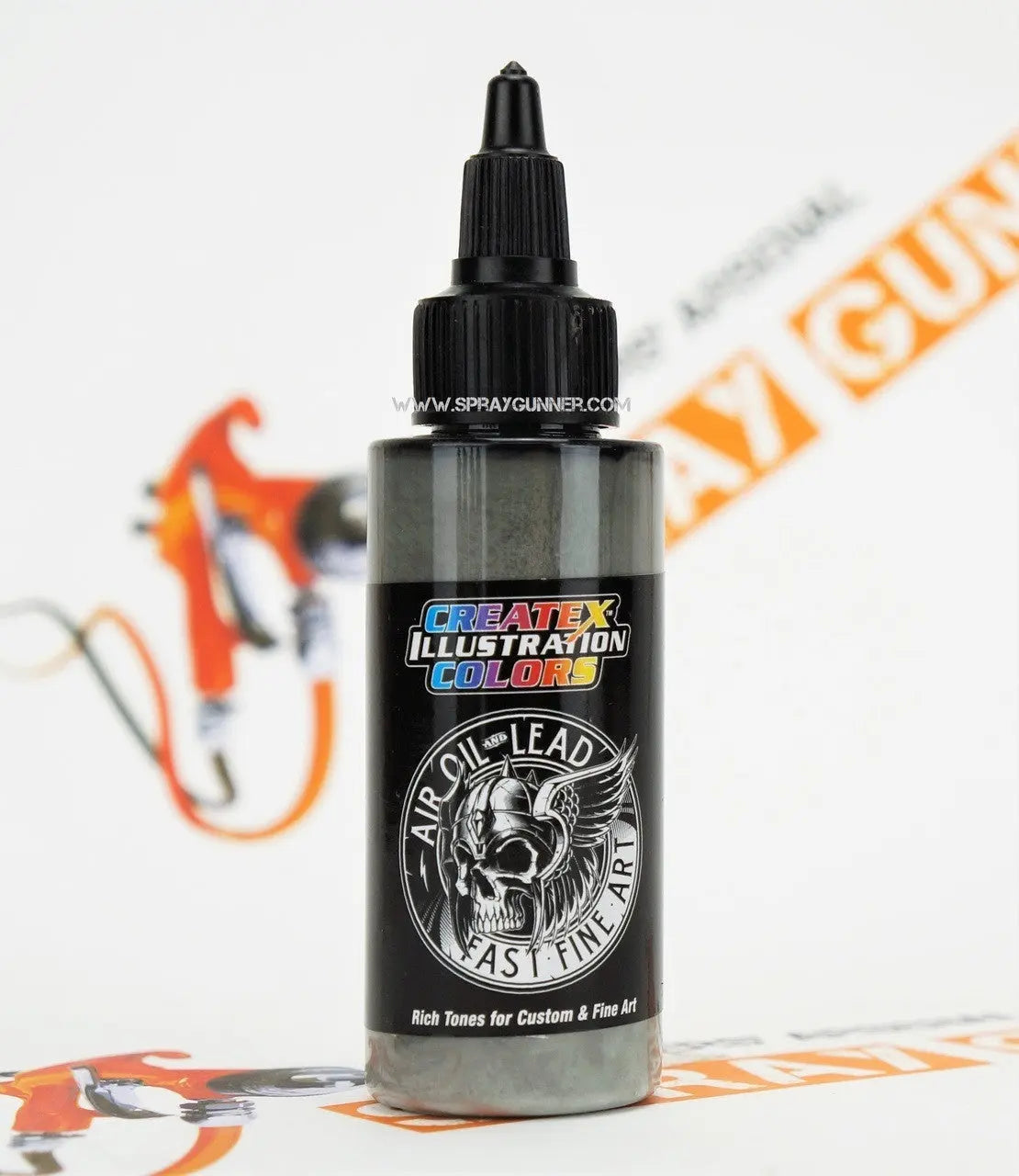 Createx Illustration Colors Air, Oil and Lead: Neutral Grey 4 (5004) Createx