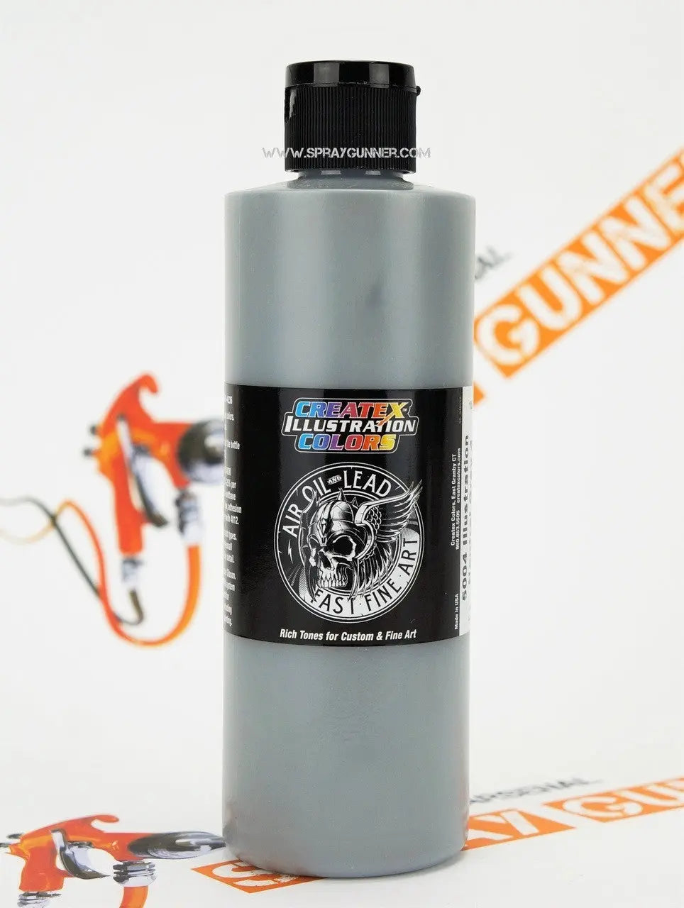 Createx Illustration Colors Air, Oil and Lead: Neutral Grey 4 (5004) Createx