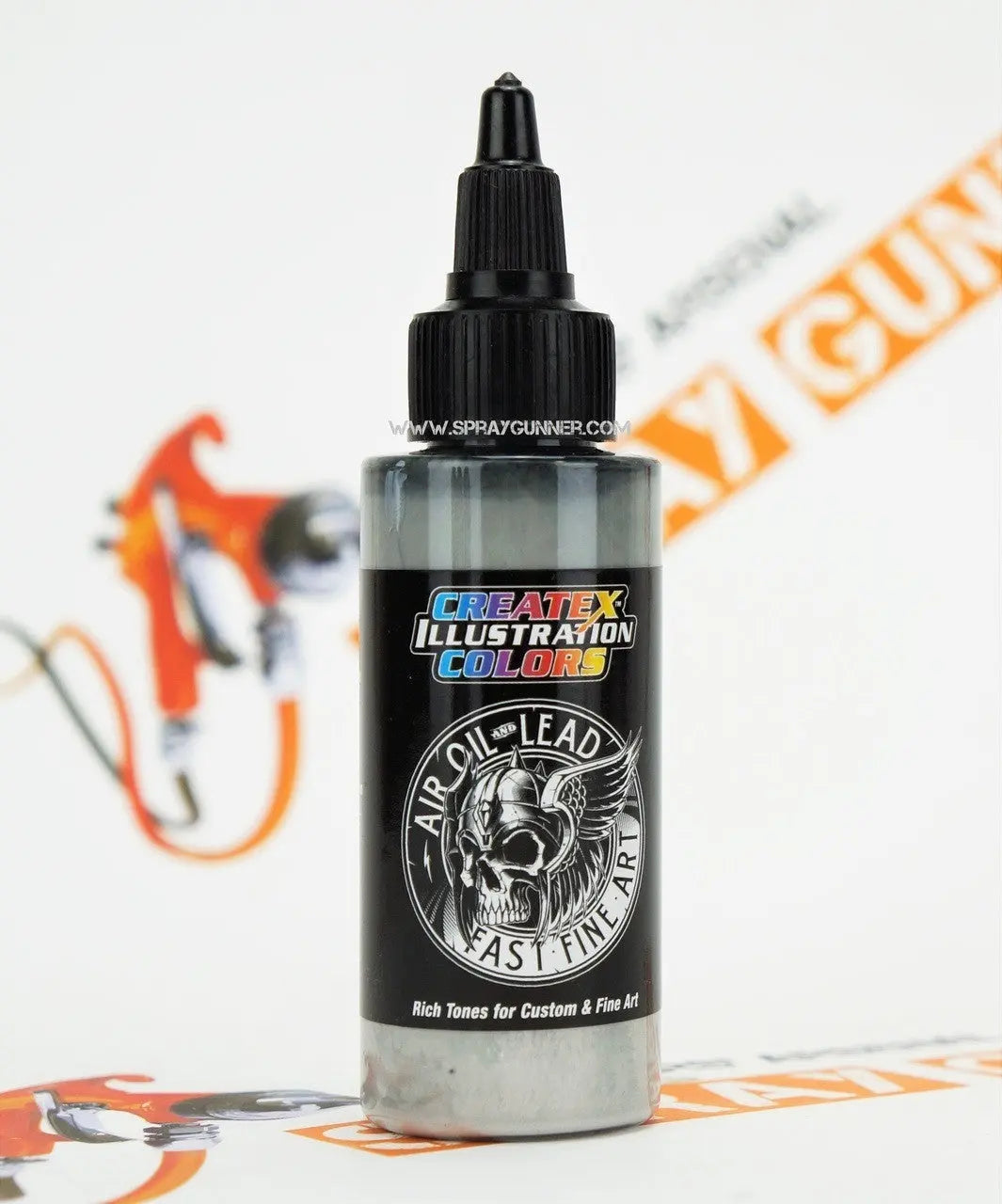 Createx Illustration Colors Air, Oil and Lead: Neutral Grey 5 (5005) Createx