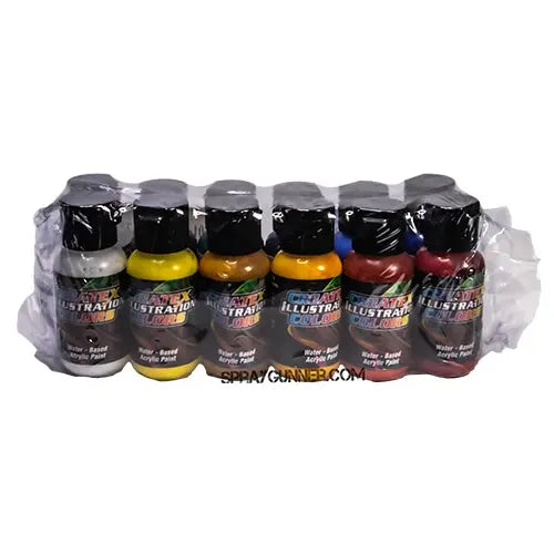 Createx Illustration Colors Opaque Master Set 1oz Createx