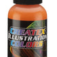 Createx Illustration Colors Pyrrole Orange 5642 Createx