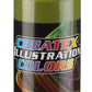 Createx Illustration Colors Yellow Green Oxide 5647 Createx