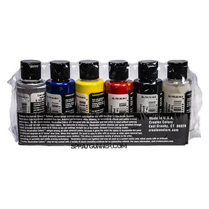 Createx Illustration Opaque Primary Set 2oz. Createx