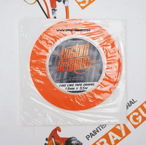 Custom Creative Fine Line Orange Tape