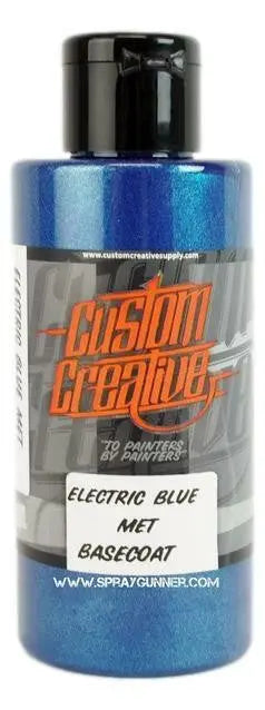 Custom Creative Paints: Electric Blue Metallic 150ml (5oz)