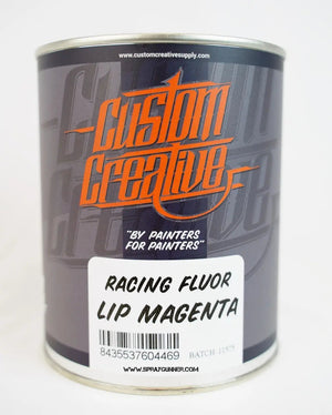 Custom Creative Paints: Flourescent Lip Magenta 1 liter (33.8oz)