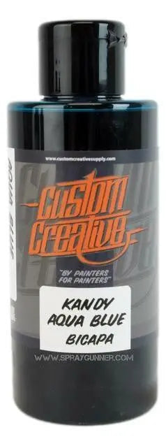 Custom Creative Paints: Kandy Aqua Blue 150ml (5oz)