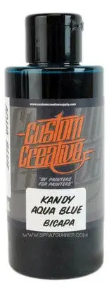 Custom Creative Paints: Kandy Aqua Blue 150ml (5oz) Custom Creative