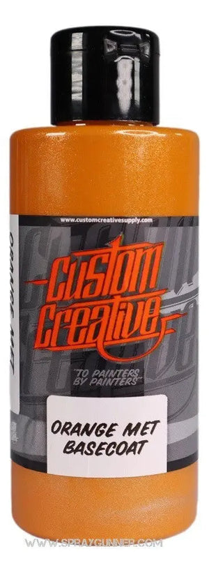 Custom Creative Paints: Orange Metallic 150ml (5oz)