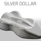 Custom Creative Paints: Silver Dollar Metallic 1 liter (33.8oz) Custom Creative