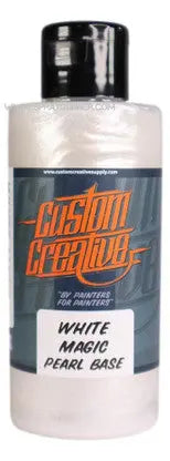 Custom Creative Paints: White Magic Pearl Basecoat 150ml (5oz) Custom Creative