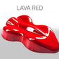 Custom Creative Solvent-Based Racing Fluorescents: Lava Red 150ml