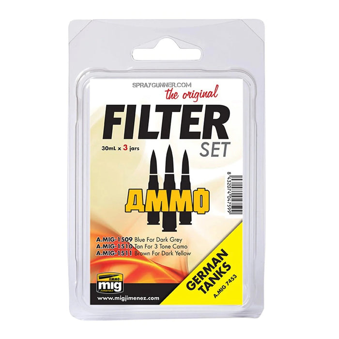 AMMO by MIG Filter Set for German Tanks