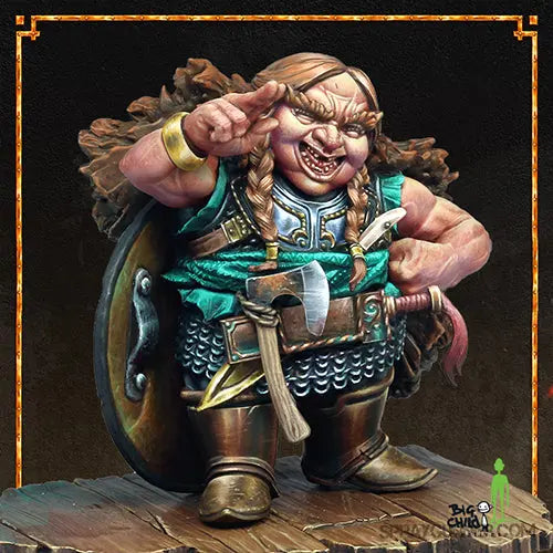 Evelina Shieldbreaker 75 mm [Traders of Kobberland Series] Big Child Creatives